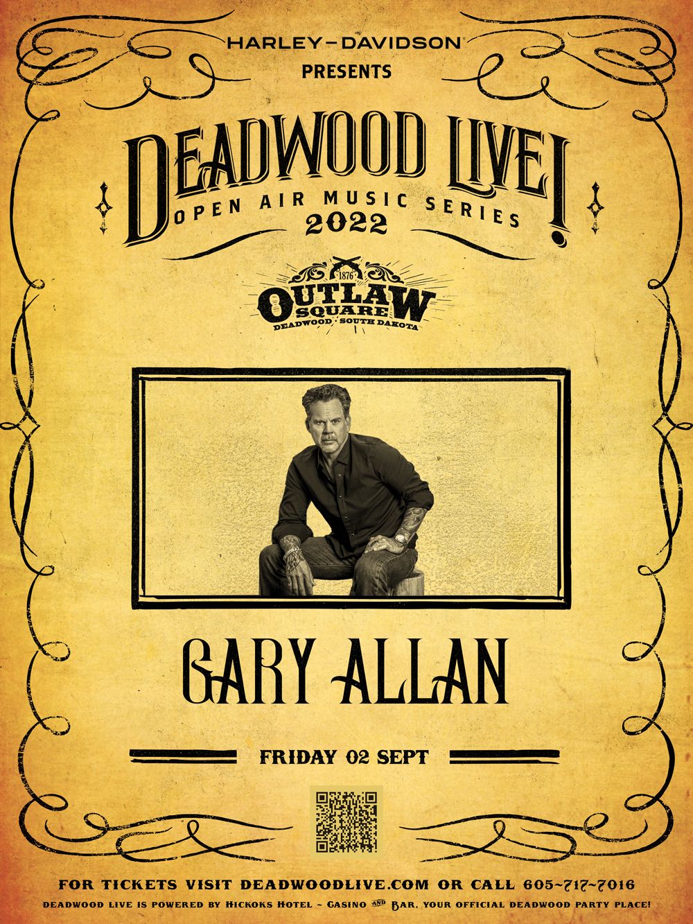 Image for GARY ALLAN - Deadwood Live ! ~ Open Air Music Series
