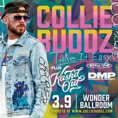 Image for Collie Buddz with Kash'd Out and DMP