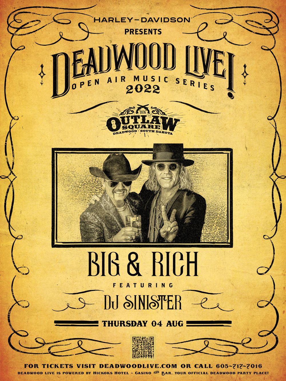Image for BIG & RICH - Deadwood Live ! ~ Open Air Music Series