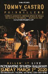 Image for Danno Presents: TOMMY CASTRO & THE PAINKILLERS, All Ages **SEATED**