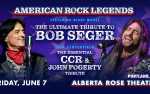 American Rock Legends featuring NIGHT MOVES (Bob Seger Tribute) and CENTERFIELD (John Fogerty & CCR Tribute)