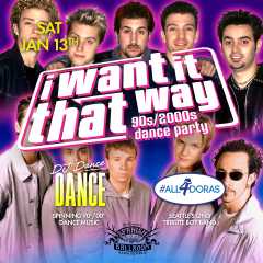 Image for I Want It That Way: 90s/2000s Dance Party, All Ages